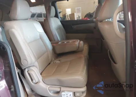 2014 Honda Odyssey Ex-L z USA, uszkodzony, nr VIN 5FNRL5H67EB087375